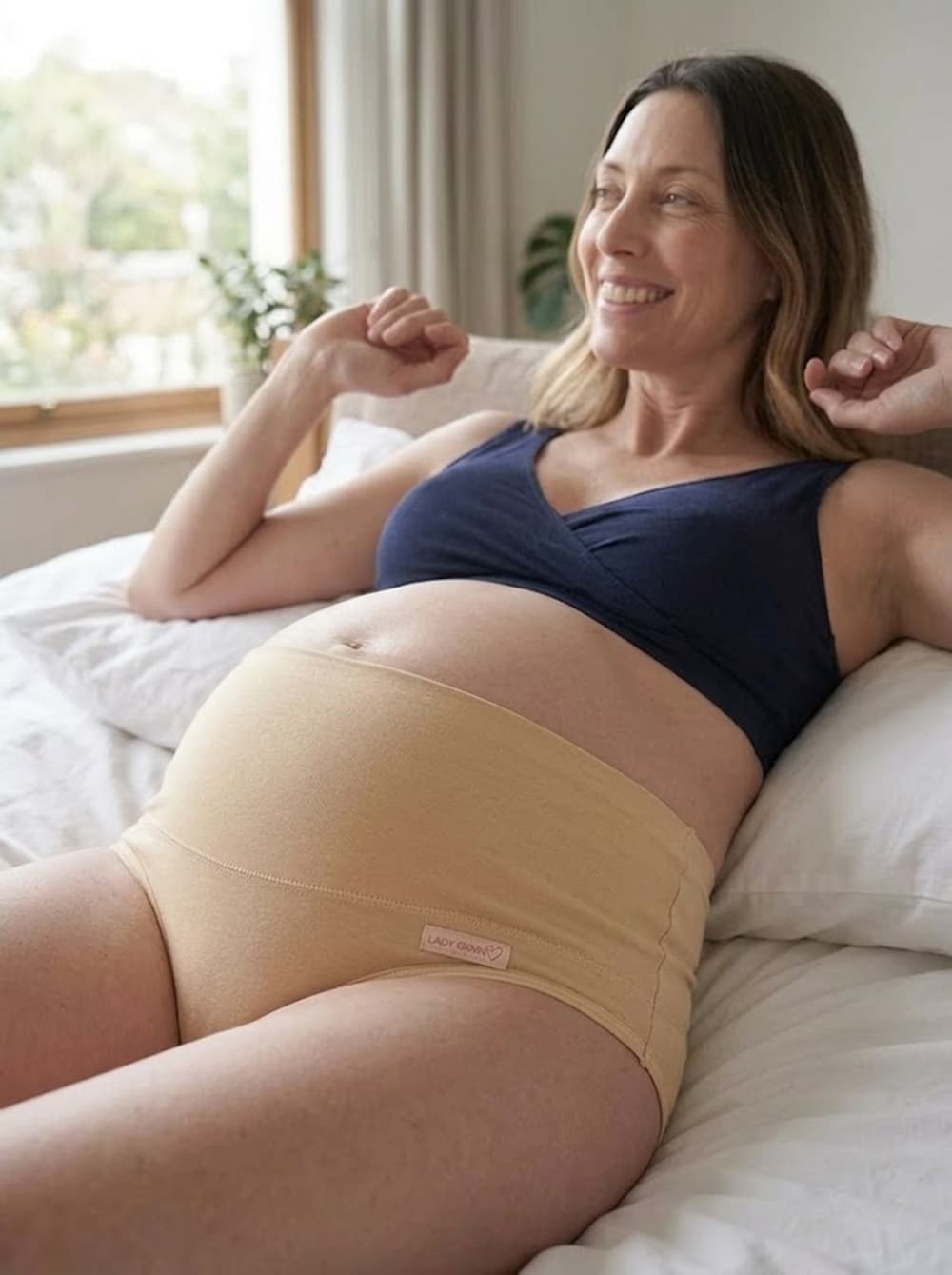 Calzón Maternal Algodón | Comodidad y Sujeción Suave
