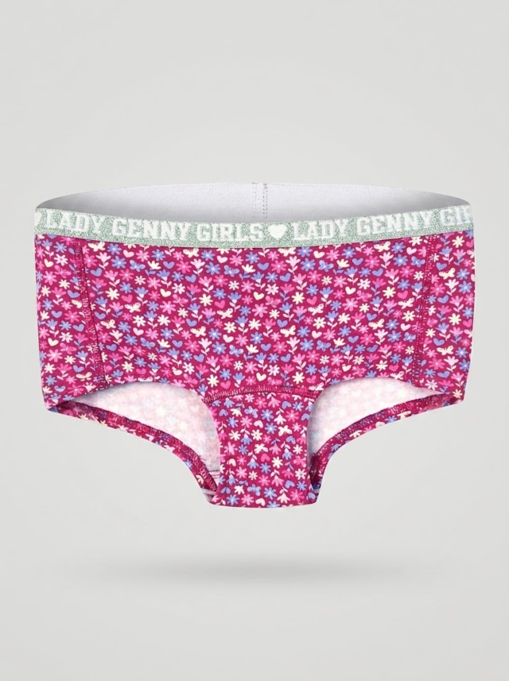 Pantaleta Infantil Algodón Glitter | Comodidad y Estilo