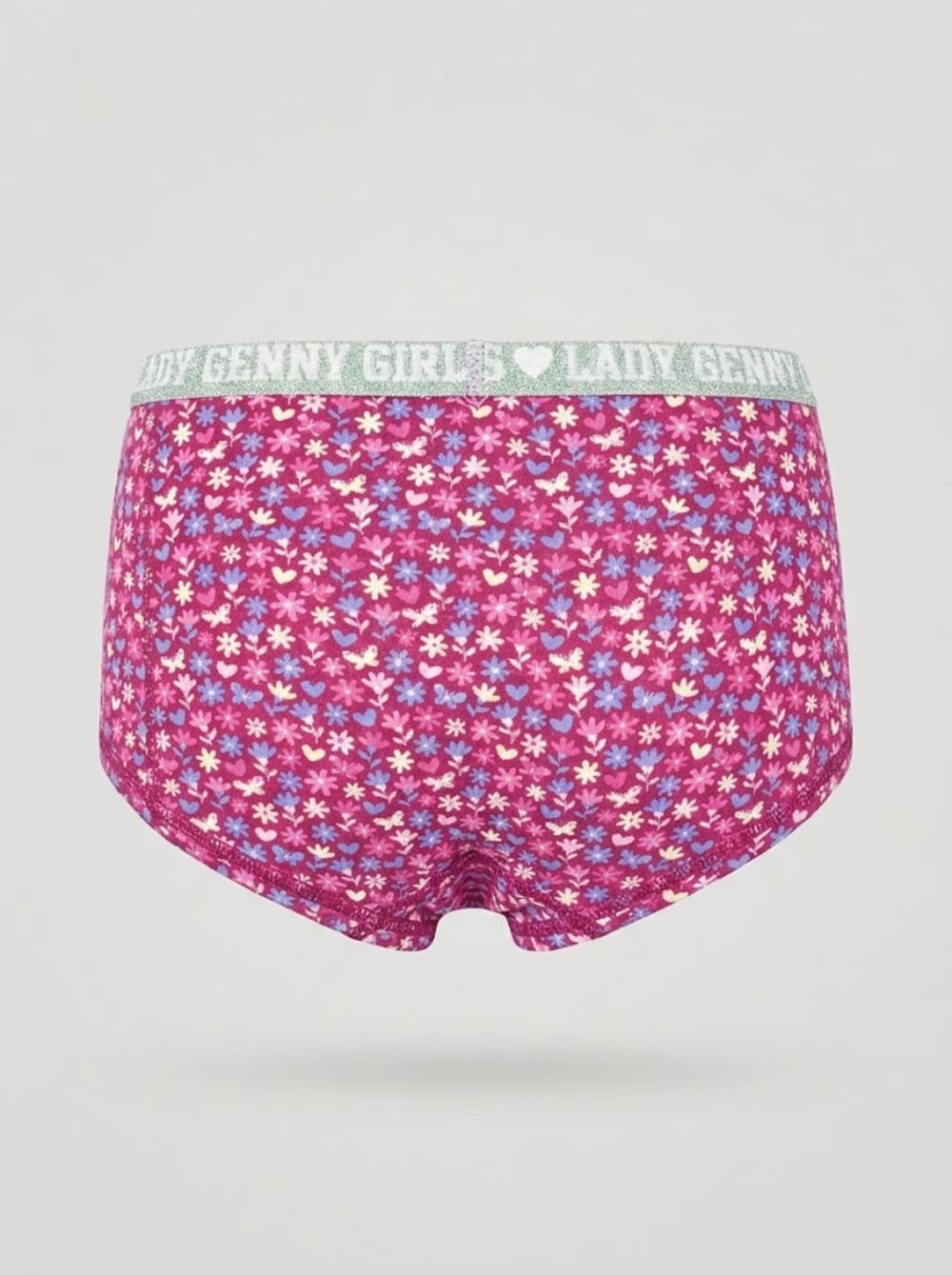 Pantaleta Infantil Algodón Glitter | Comodidad y Estilo