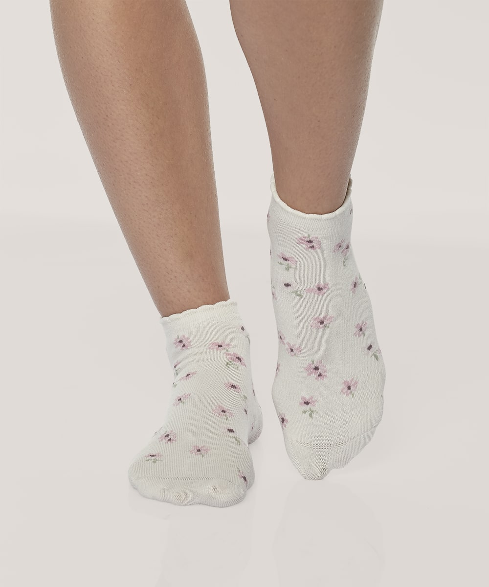 Calcetines Tobilleros Estampados Algodón | Estilo Diario