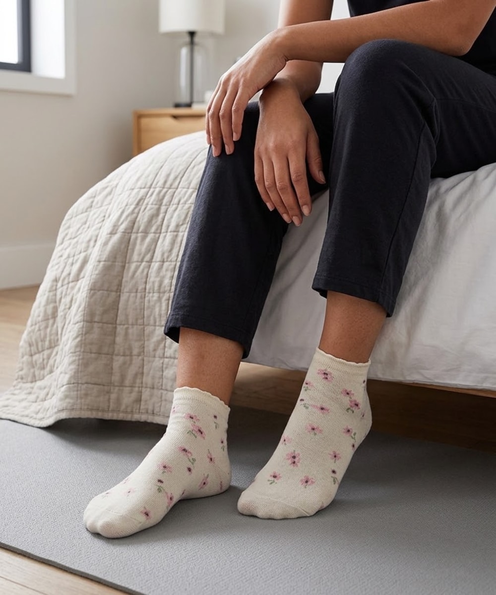 Calcetines Tobilleros Estampados Algodón | Estilo Diario
