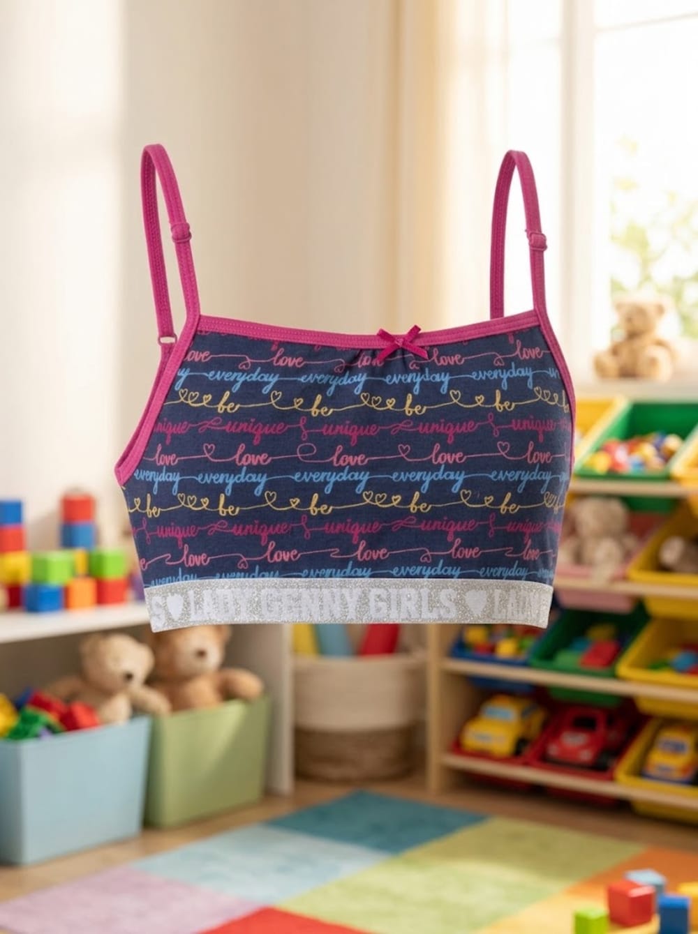 Top Algodón Glitter Niña LADY GENNY | Ligereza y Alegría