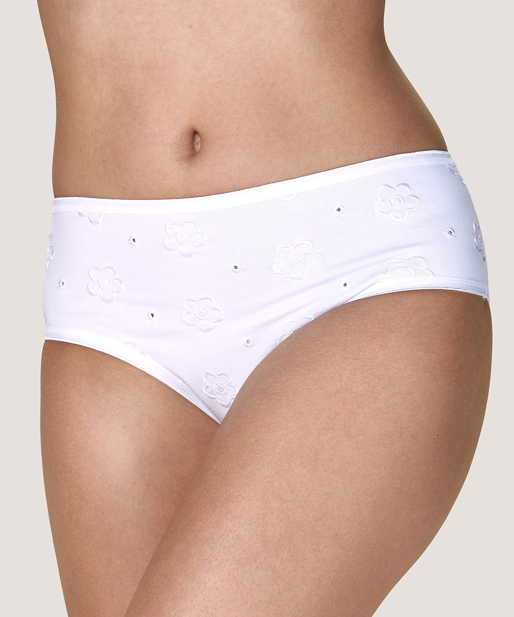 Calzón Algodón Bordado LADY GENNY | Confort y Estilo