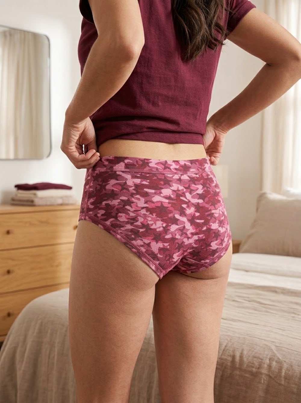 Pantaleta de algodon elasticado | Suavidad y comodidad