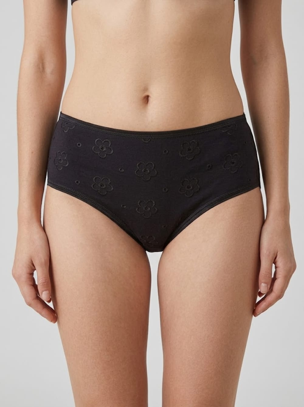 Cuadro Midi Bordado Cotton Spandex