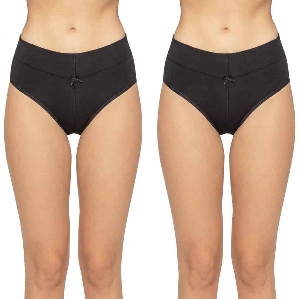 Calzón Bikini Cotton Spandex Pack 2 unidades