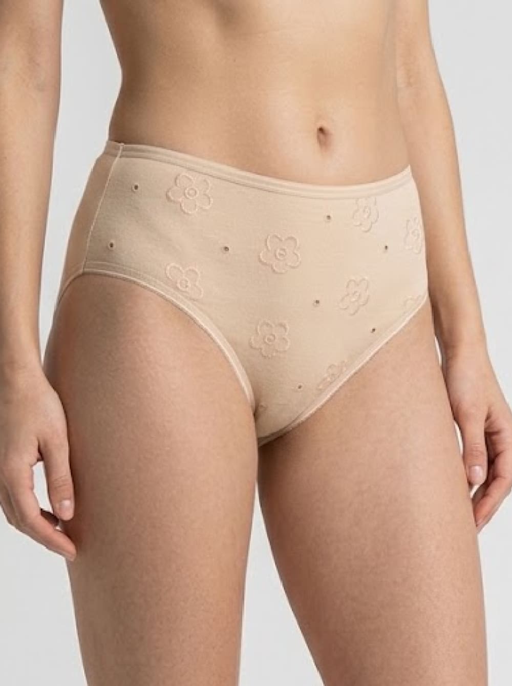 Cuadro Midi Bordado Cotton Spandex