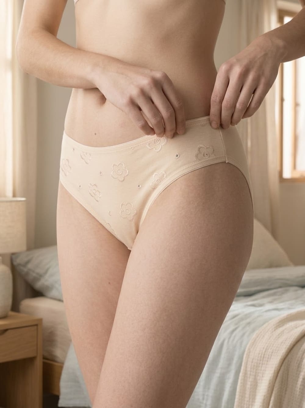 Bikini Cotton Spandex Bordado