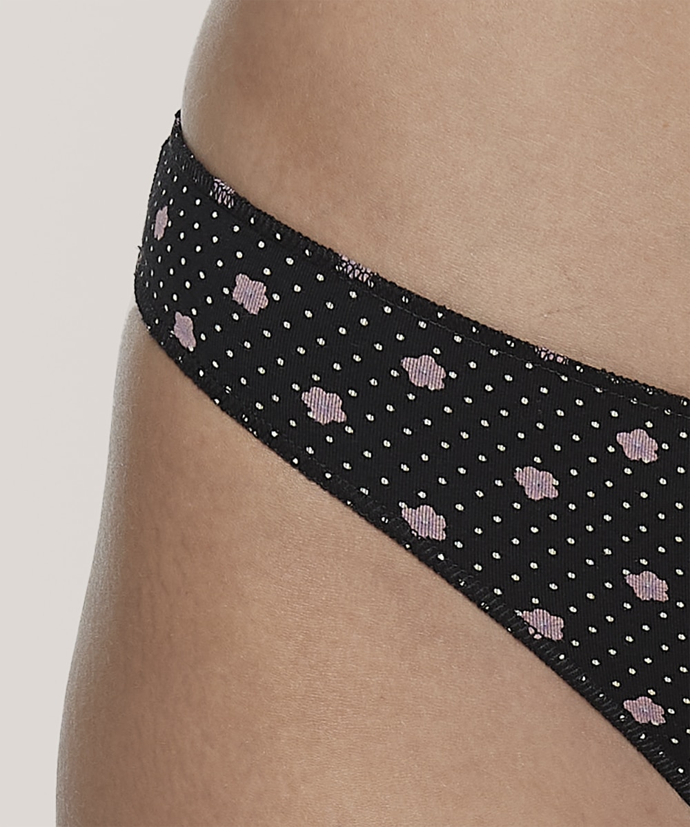 Tanga de algodon elasticado | Suavidad e invisibilidad