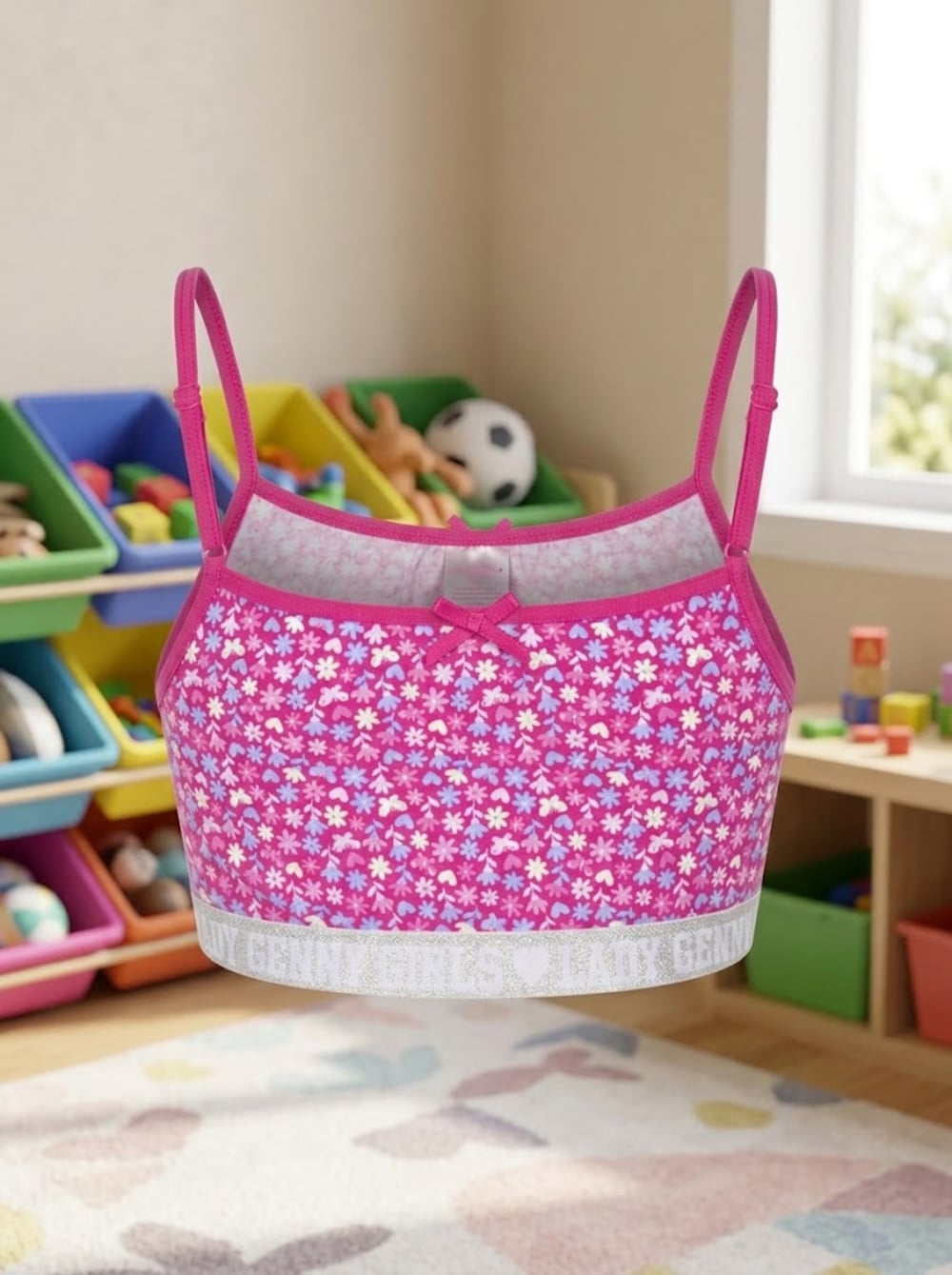 Top Algodón Glitter Niña LADY GENNY | Ligereza y Alegría
