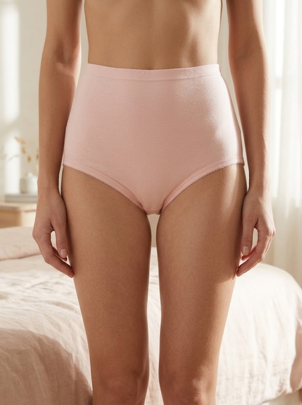Calzón Alto Algodón Lady Genny | Confort Suave
