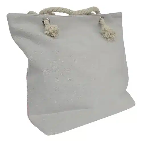 bolso playero estampado