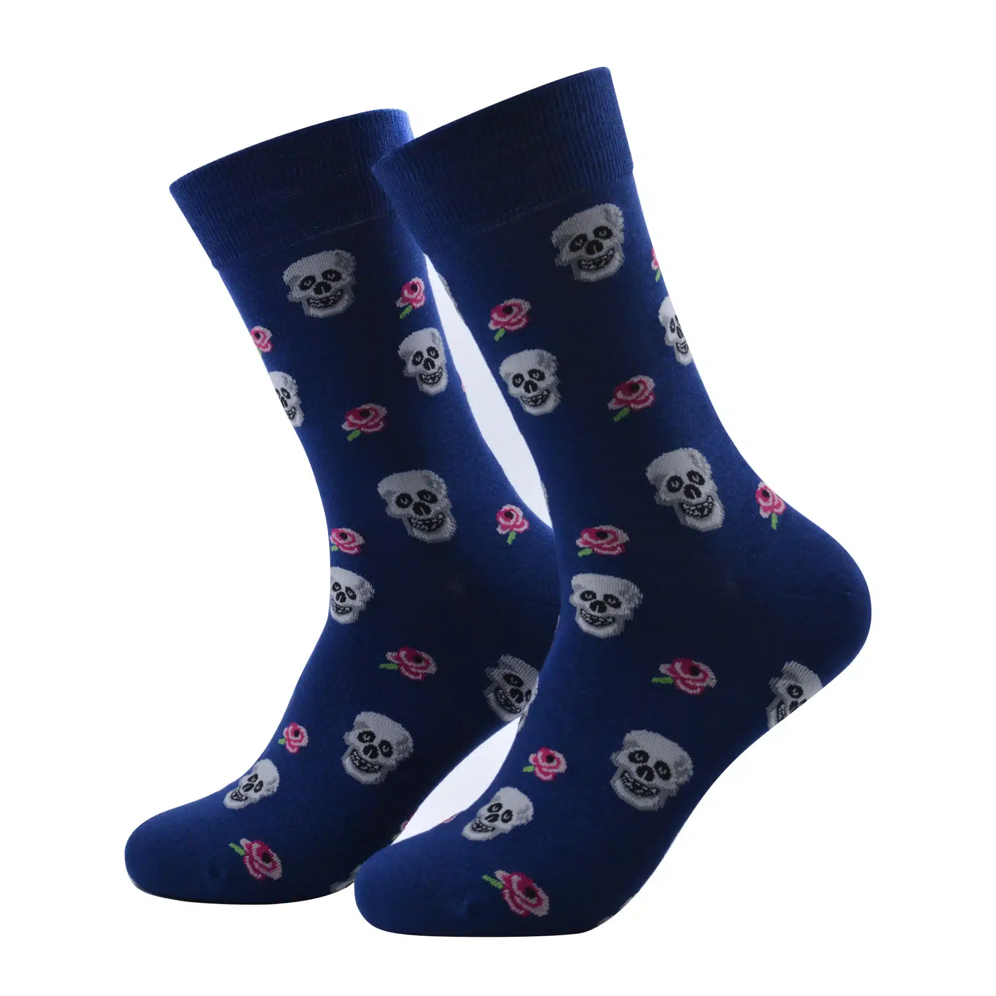 Calcetines de Algodón Calaveras y Rosas | Estilo TORNASOL
