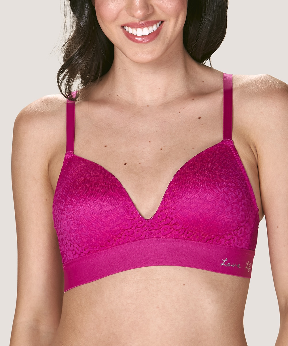 Sostén Sin Arco Encaje Floral Lady Genny | Comodidad y Estilo