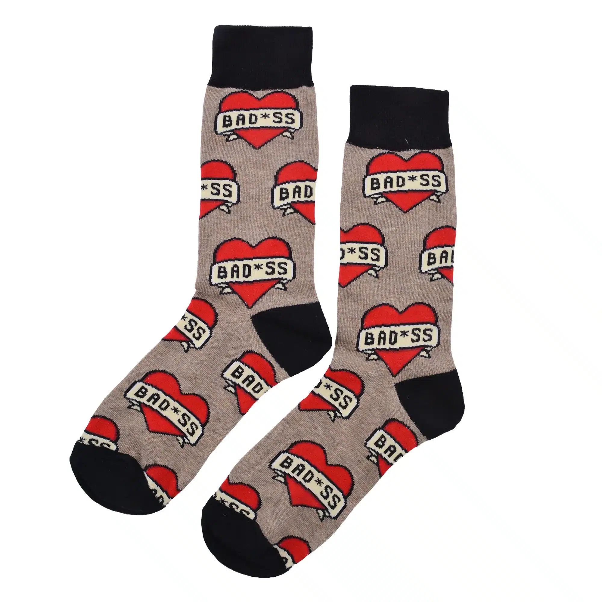 Calcetines de Algodón Corazones Rojos | Confort TORNASOL