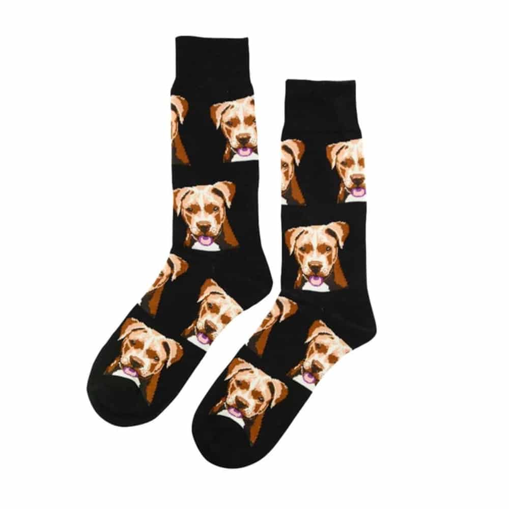 Calcetines de Algodón Cabezas de Perro | Diversión