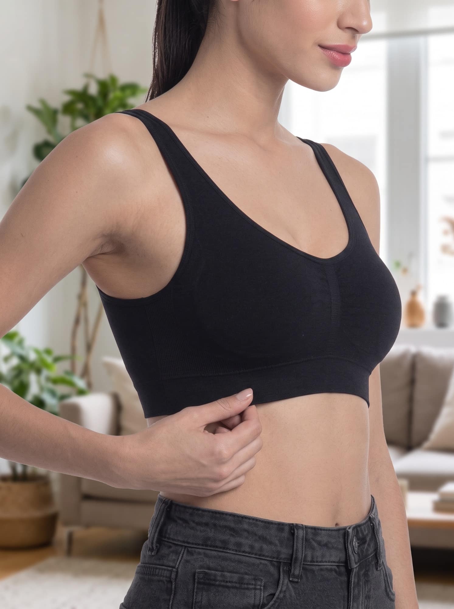 Top Seamless Sin Arco | Confort y Libertad