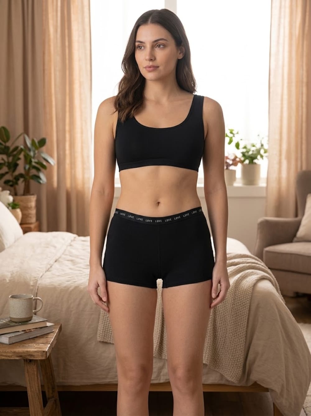 Boxer Con Cintura Estampada
