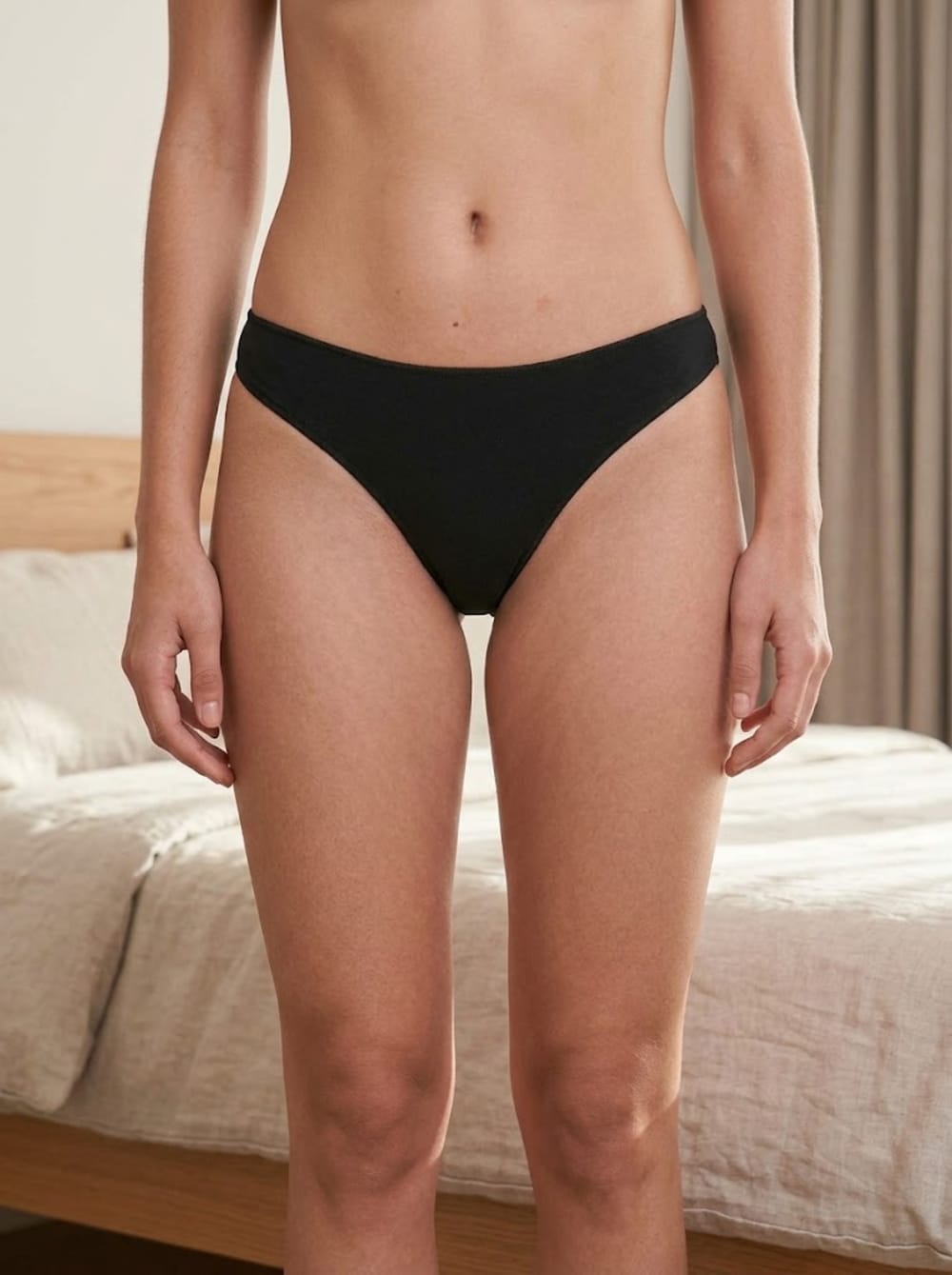 Tanga de algodon elasticado | Suavidad e invisibilidad