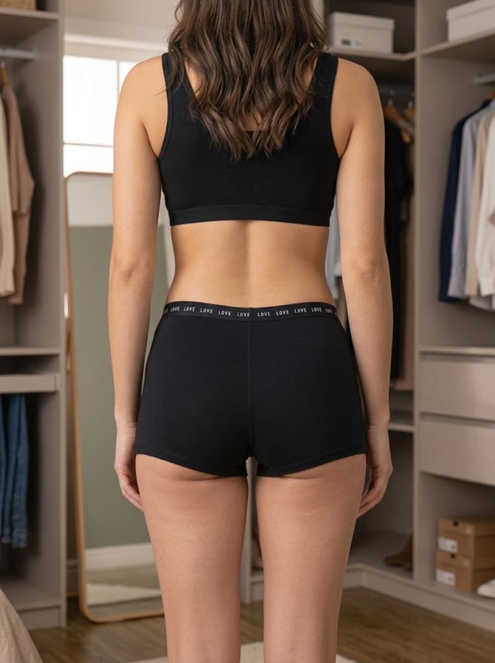 Boxer Con Cintura Estampada