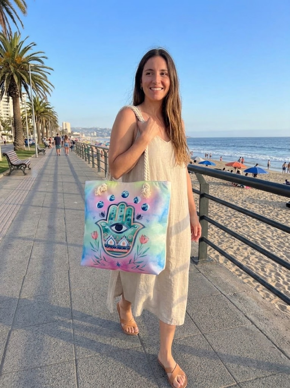 Bolso Playero Estampado | Estilo y Comodidad Veraniega