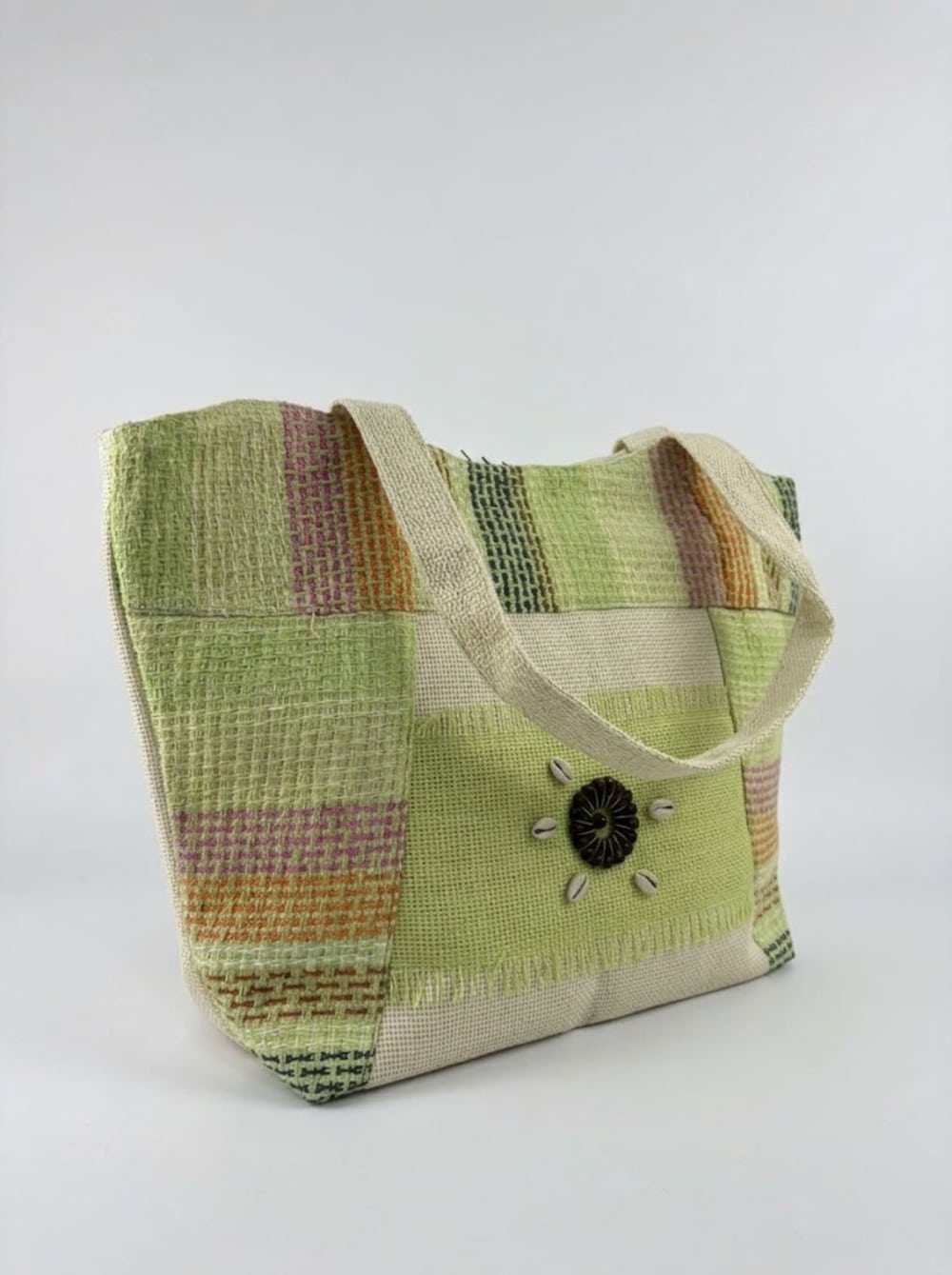 Bolso Playero Texturado Poliéster | Estilo y Confort