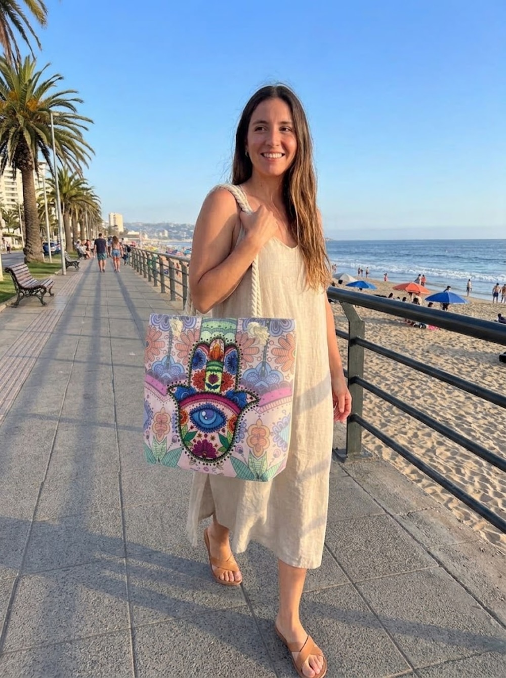Bolso Playero Estampado | Estilo y Comodidad Veraniega