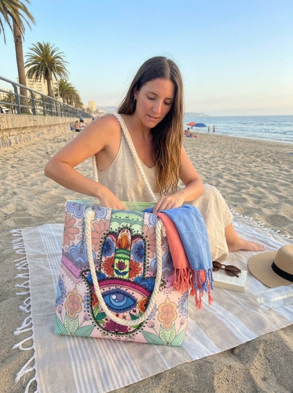 Bolso Playero Estampado | Estilo y Comodidad Veraniega